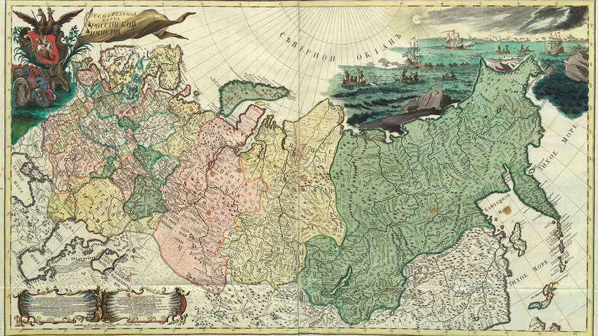 Un Día Como Hoy Hace 272 Años Se Publicaba El Primer Atlas Geográfico De Rusia Russia Beyond Es 2330