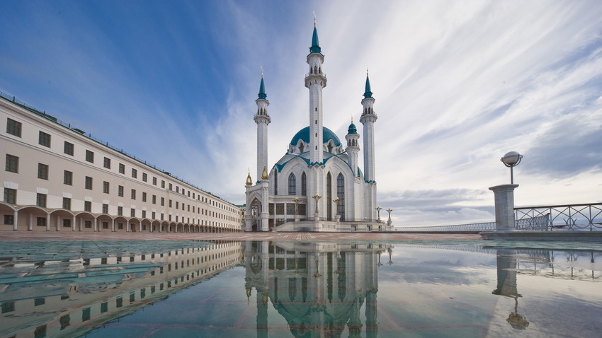 Masjid Kul Sharif di Republik Tatarstan, Rusia.