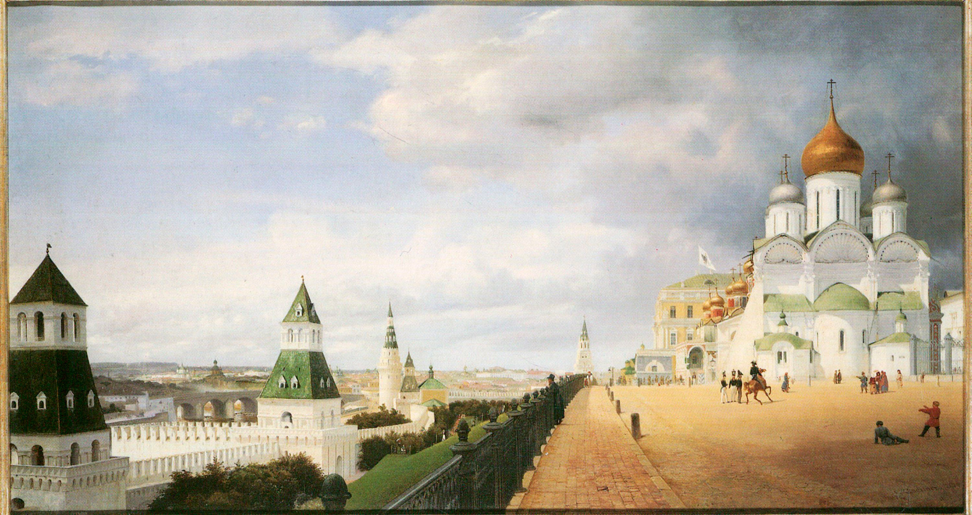 Il Cremlino di Mosca prima della ricostruzione