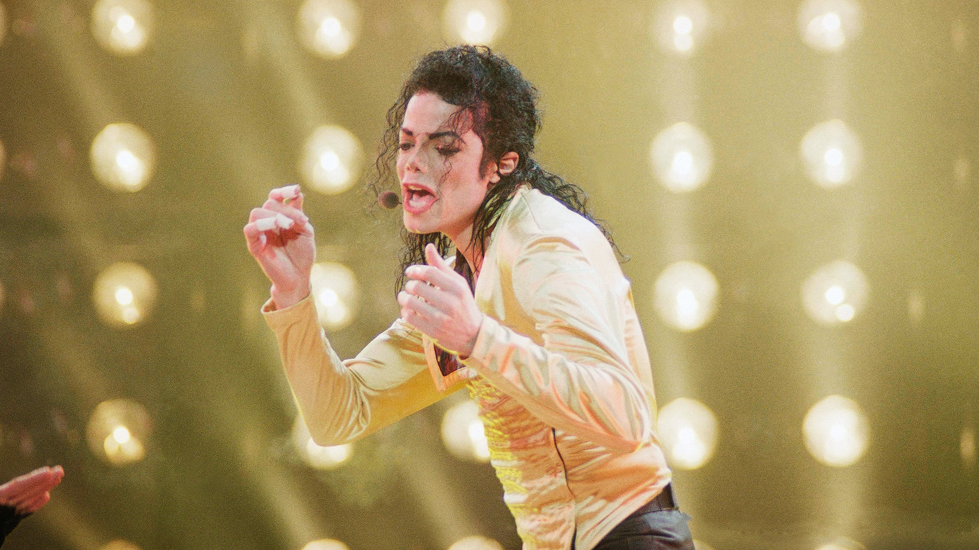 Michael Jackson in Moskau am 15. September 1993