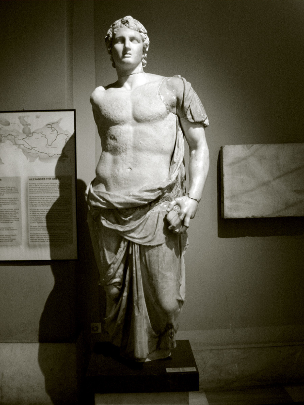 Kip Aleksandra Velikega v istanbulskem arheološkem muzeju.