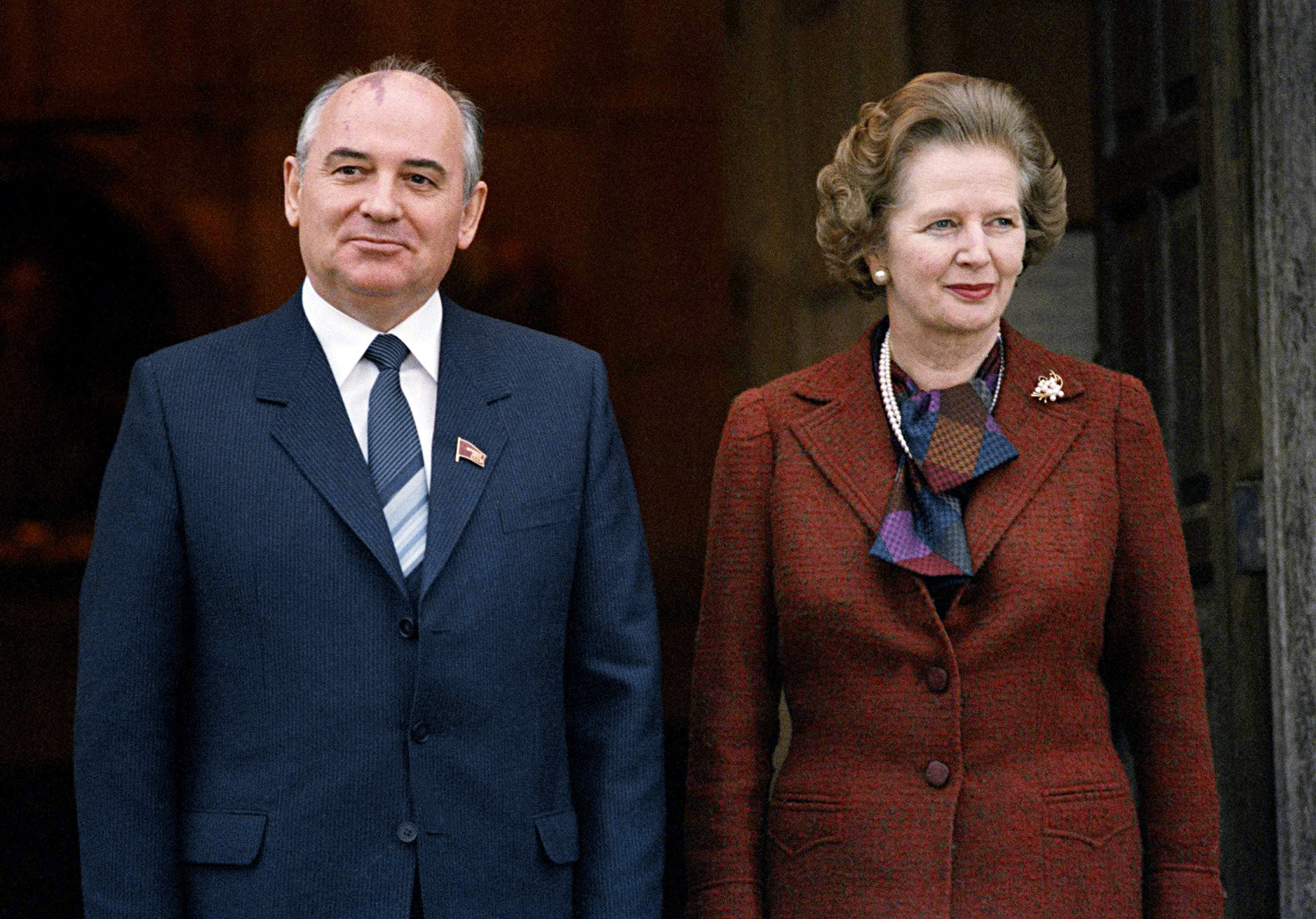 Michail Gorbatschow und Margaret Thatcher