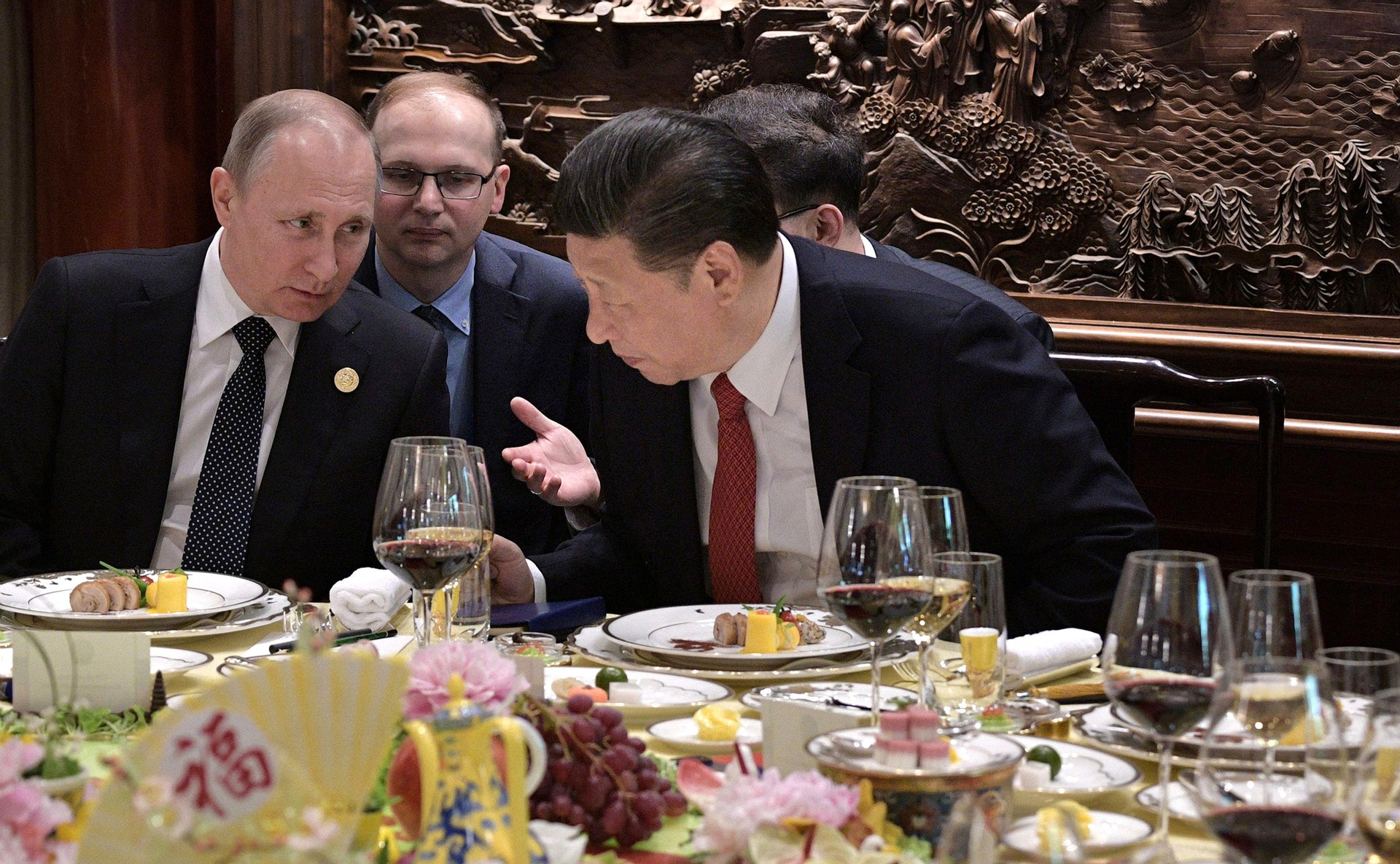 Путин и Ѓинпин во Пекинг, мај 2017.

