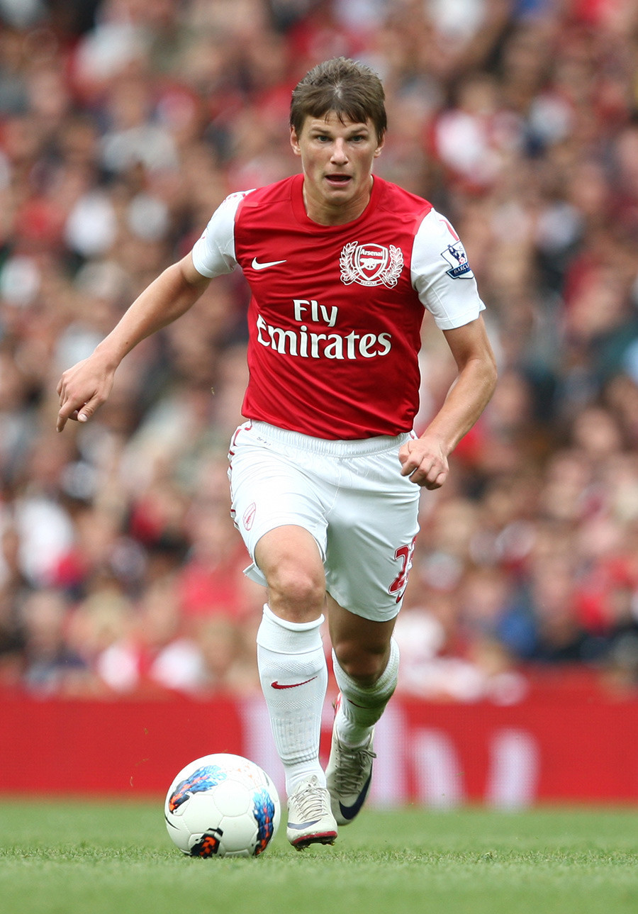 Andrei Arshavin, pemain Rusia terakhir di Liga Inggris, meninggalkan Arsenal pada 2013.