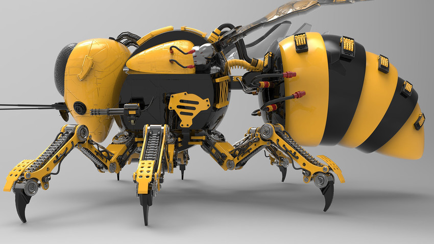 Znanstvenici s ruskog Tomskog politehničkog sveučilišta, japanskog Nacionalnog instituta za naprednu industrijsku znanost i tehnologiju, Sveučilište Harvard i Laboratorij Charles Stark Draper rade na razvoju "pčela robota".
