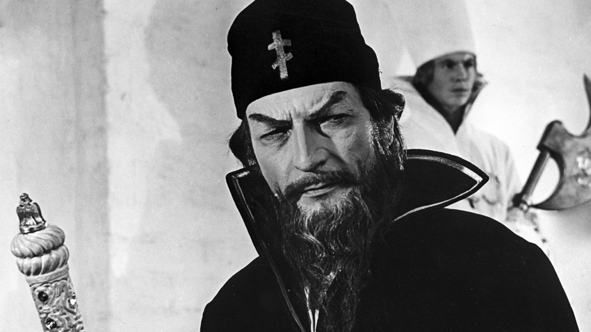 Sebuah adegan film 'The Czar's Bride', di mana Pyotr Glebov memerankan Ivan yang Mengerikan.