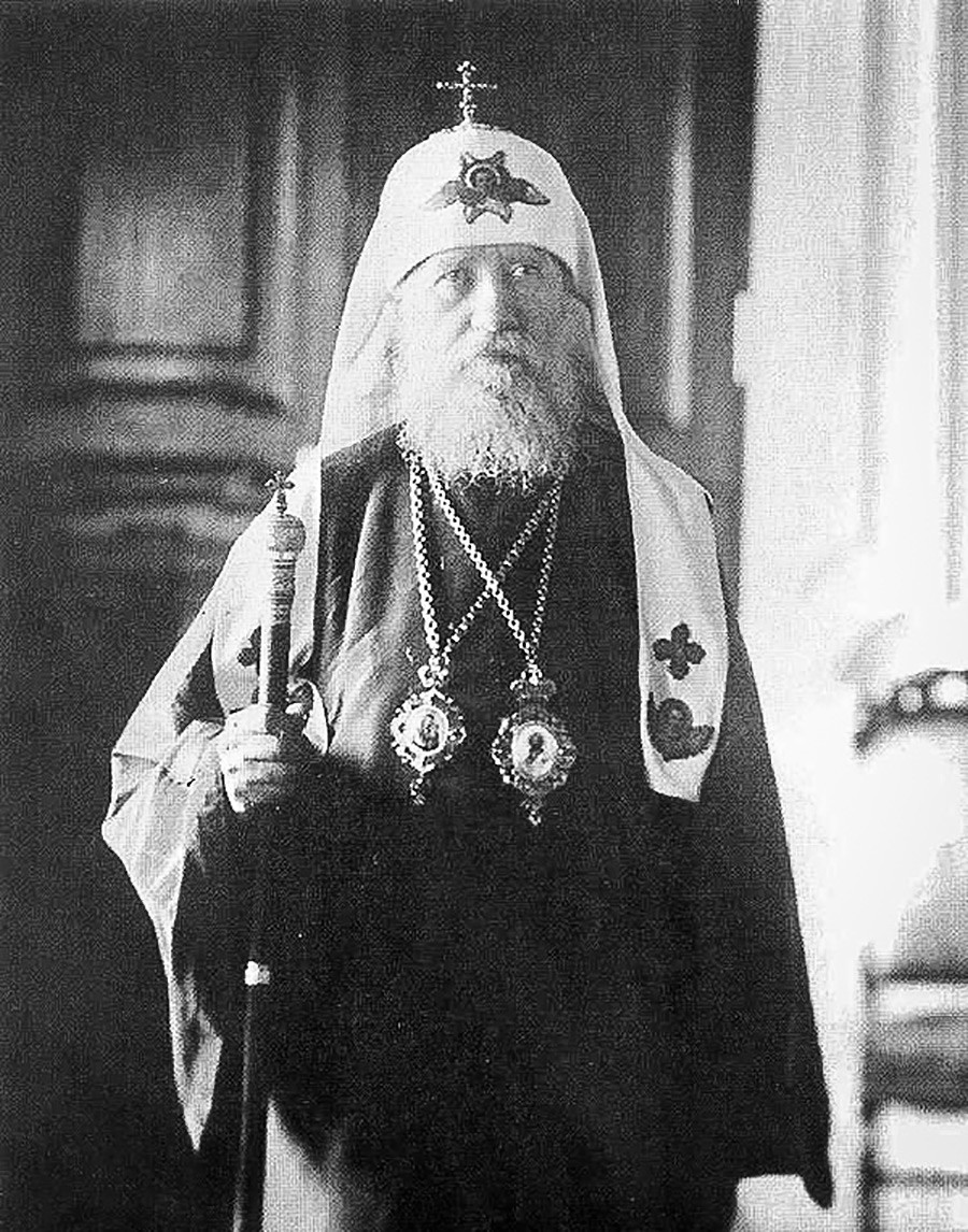 モスクワ総主教ティーホン（ベラヴィン）。1920年代。