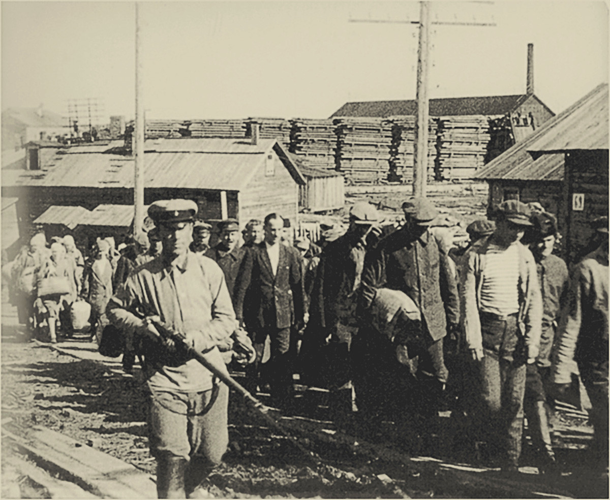 Arbeitslager in Solowki
