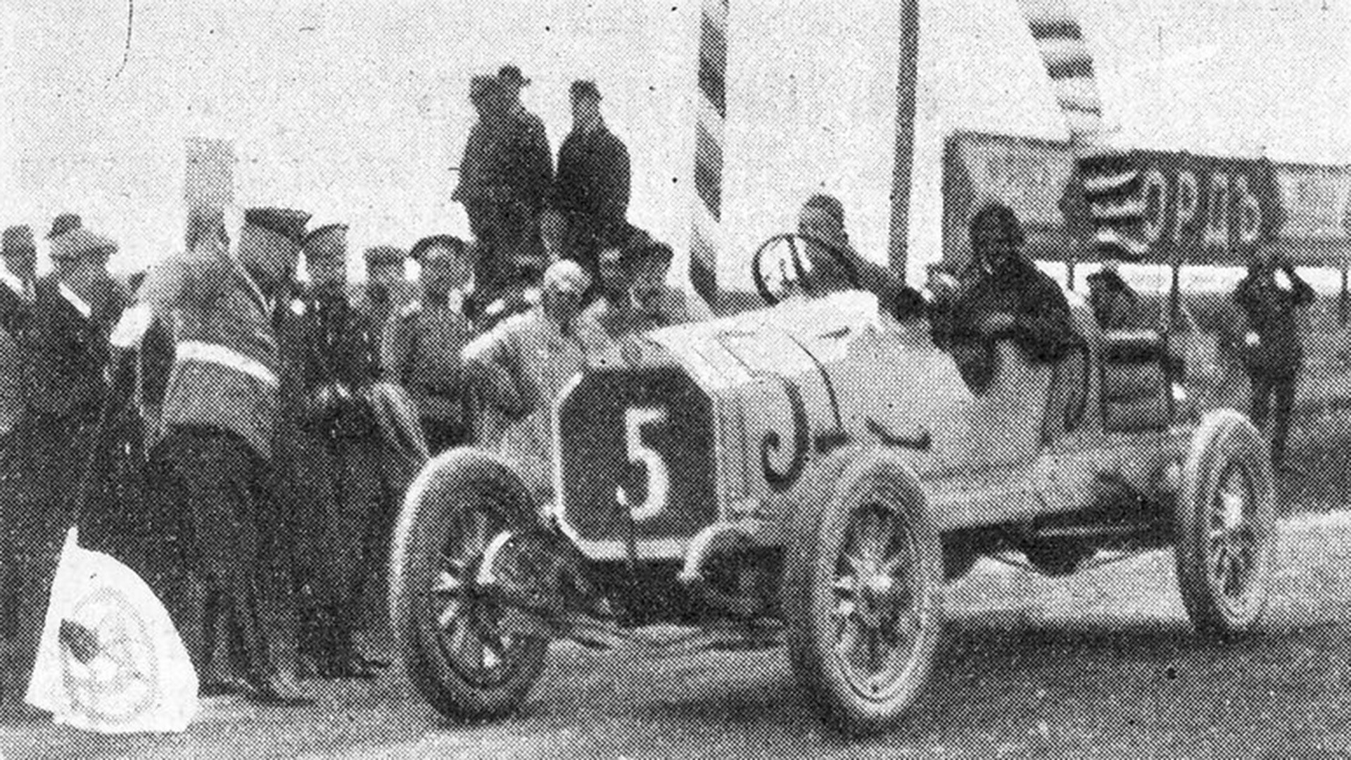 Grigori Suworin auf Grand Prix im Jahr 1913