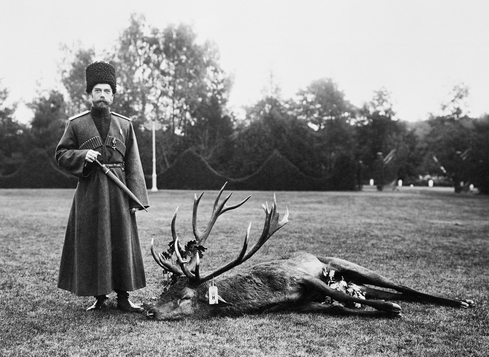 Nikolaj II. u lovu tijekom 1910-ih.
