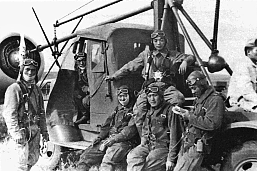 Halkin Gol 1939. Japanski piloti.

