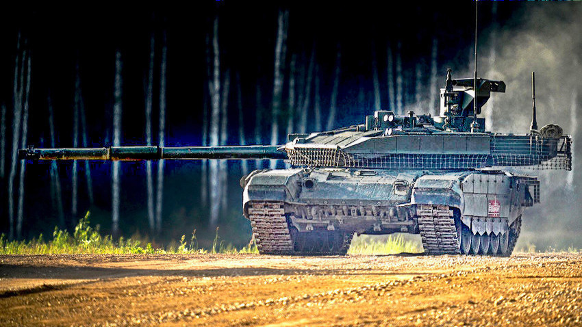 Т-90М на динамичната презентација „Армија-2018“