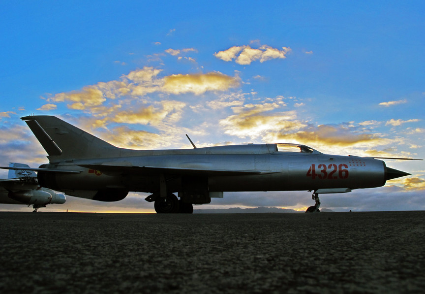 Vietnamski MiG-21, ki je med vojno sestrelil 13 sovražnih letal.