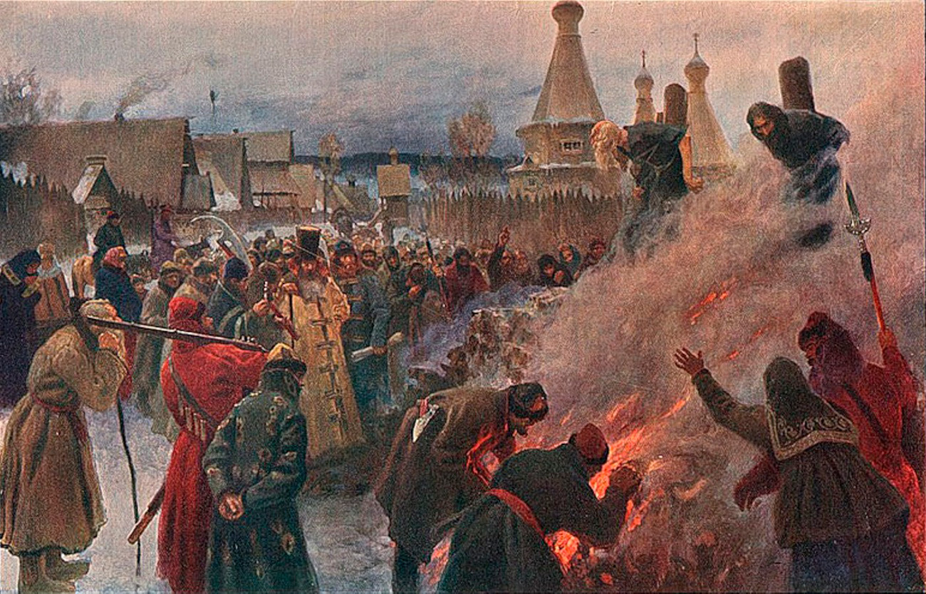 Immolation d'Avvakoum 