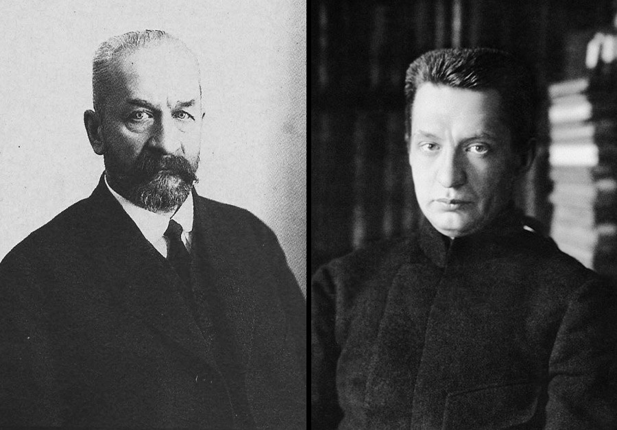 ゲオルギー・リヴォフとアレクサンドル・ケレンスキー