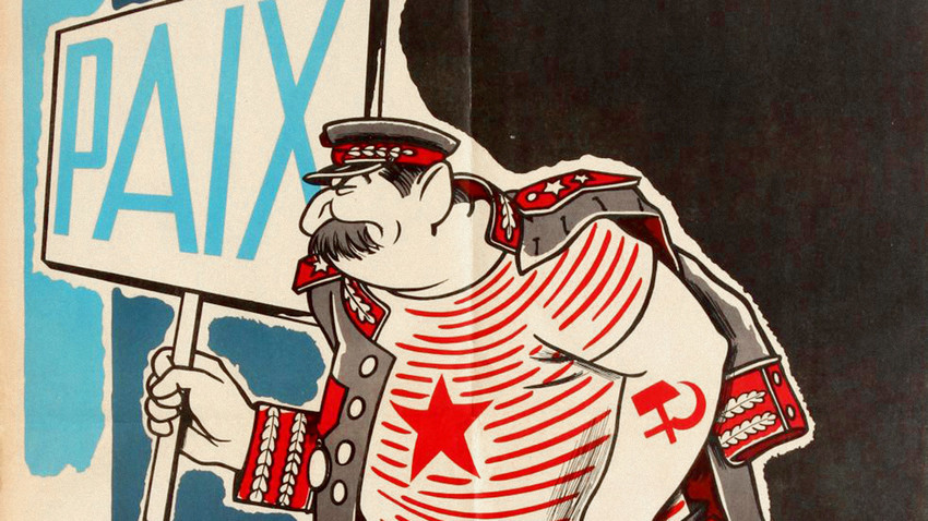 Estos coloridos carteles de propaganda occidental demonizaban a la ...