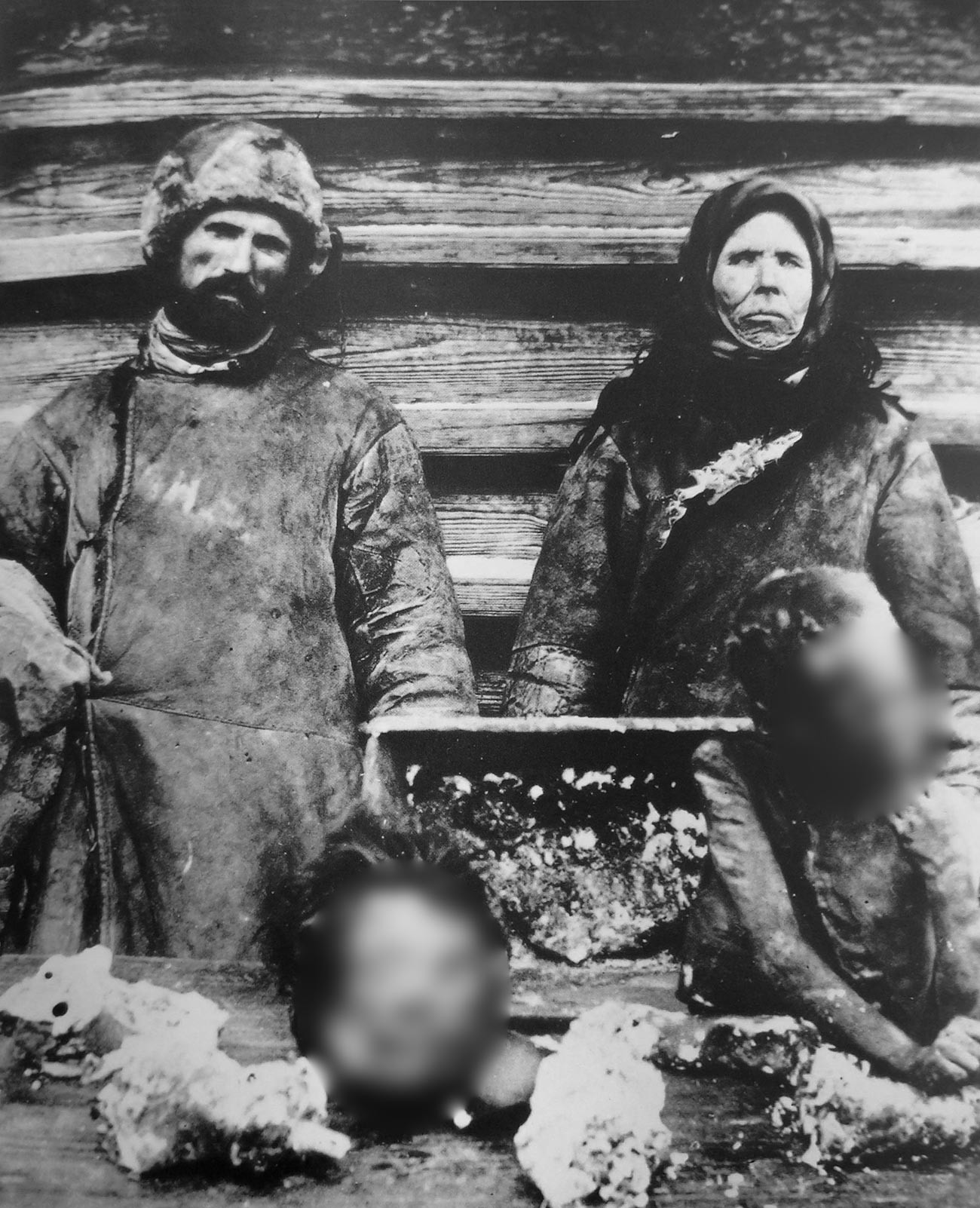 人食いと犠牲者の遺体、サマラ州、1921年