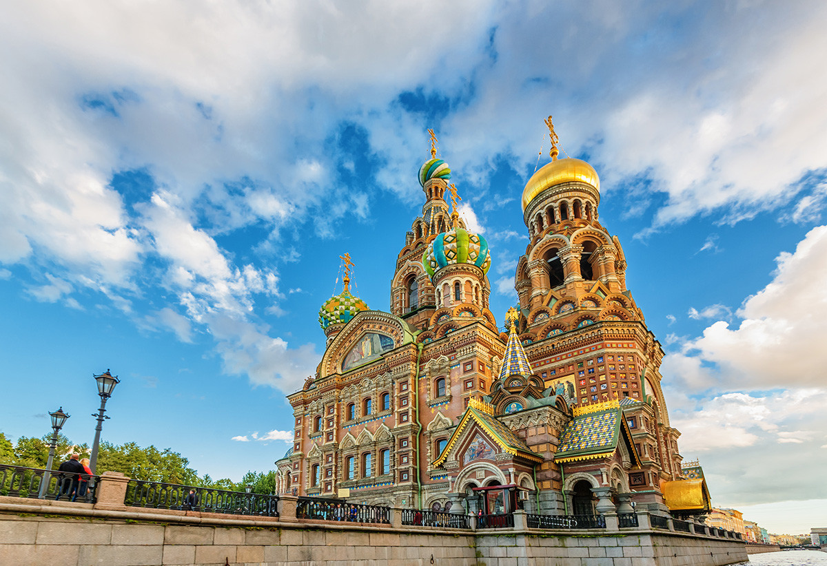 La chiesa del Salvatore sul Sangue versato di San Pietroburgo 
