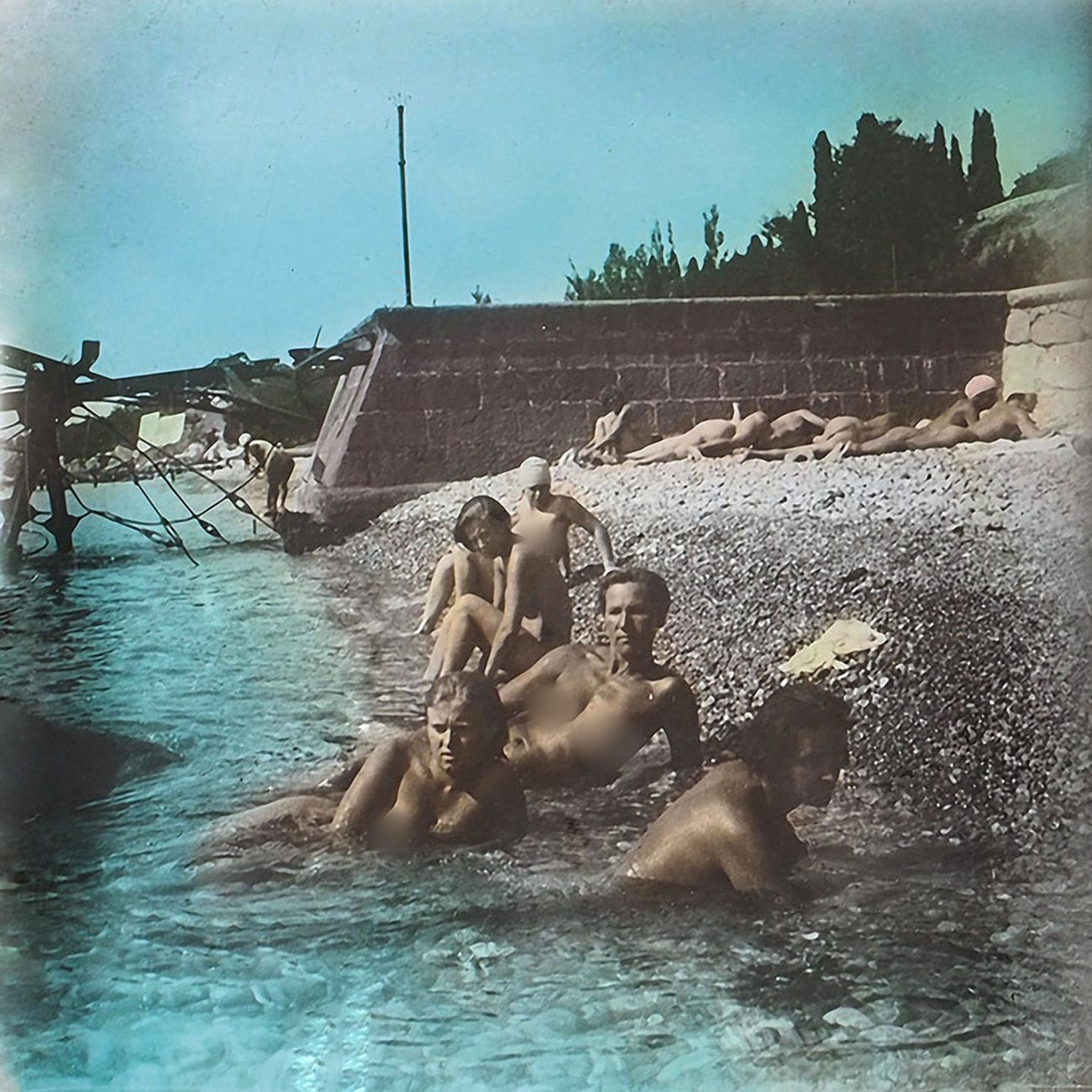 Plaža na Krimu, 1931.

