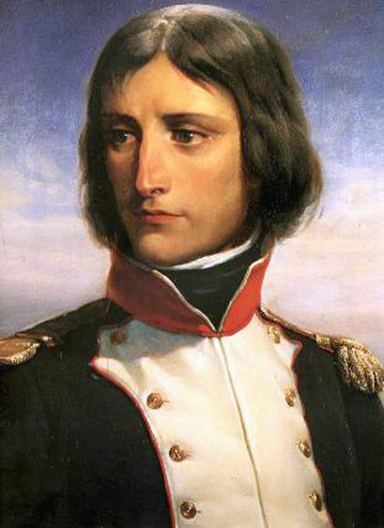 Napoleone Bonaparte nel 1792, tenente colonnello del 1° Battaglione della Guardia Nazionale Francese