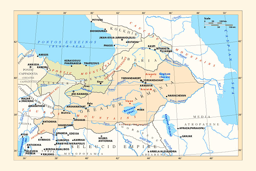 El territorio de Armenia
