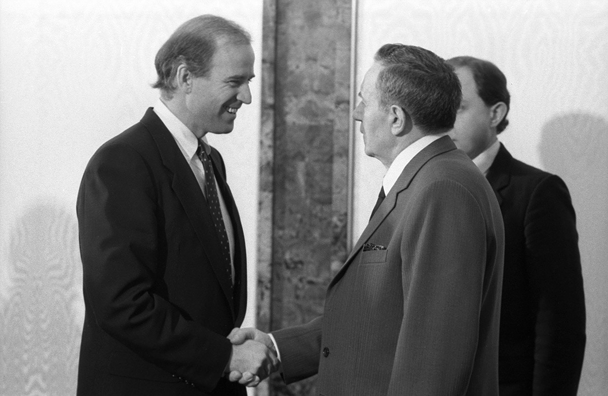 Joe Biden und Andrei Gromyko
