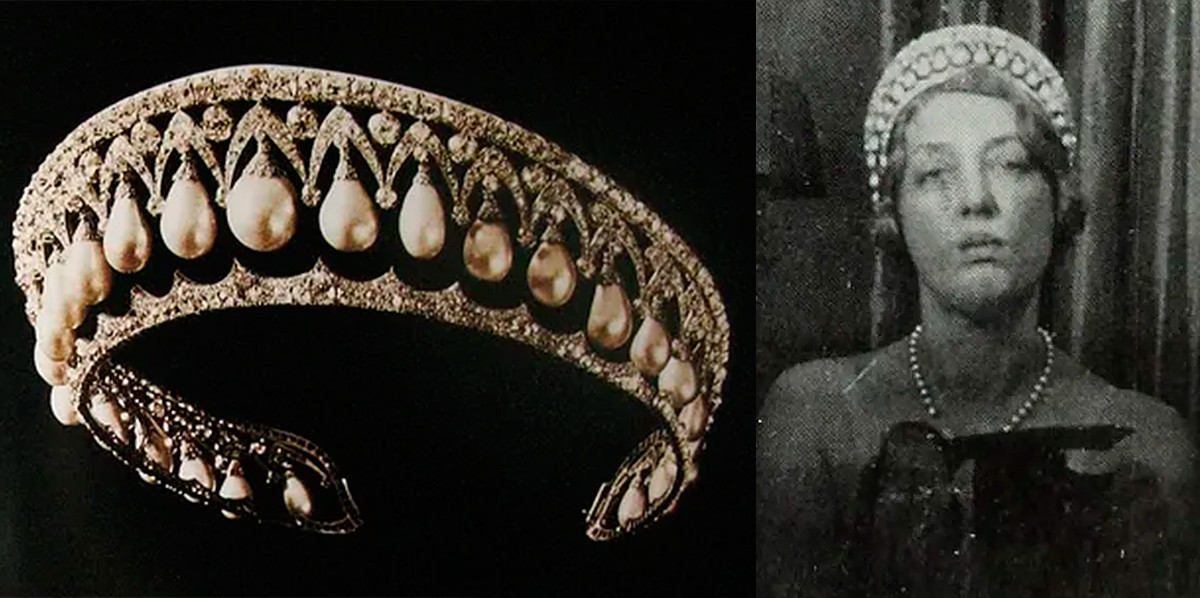 What happened to these priceless Romanov tiaras after 1917 Revolution