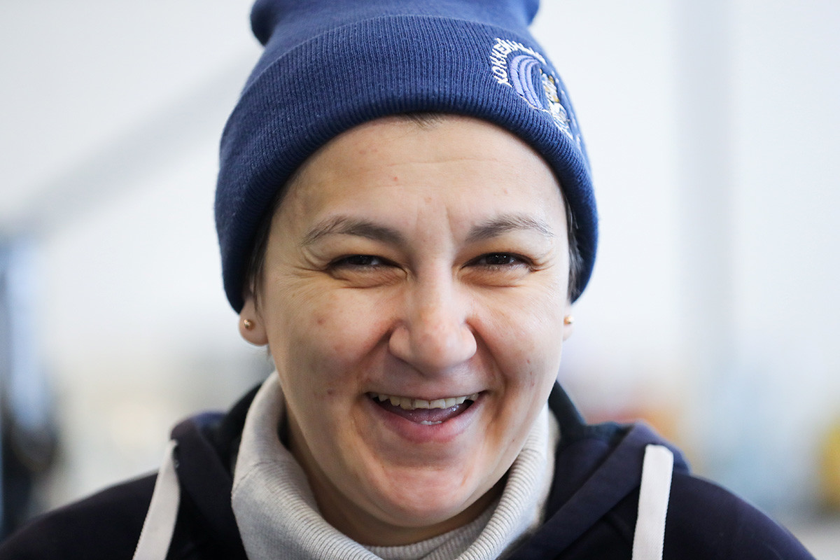 Maria Onolbaeva, la entrenadora de Ustianochka
