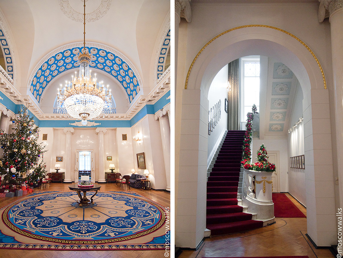 Gli interni di Palazzo Vtorov (Casa Spaso)
