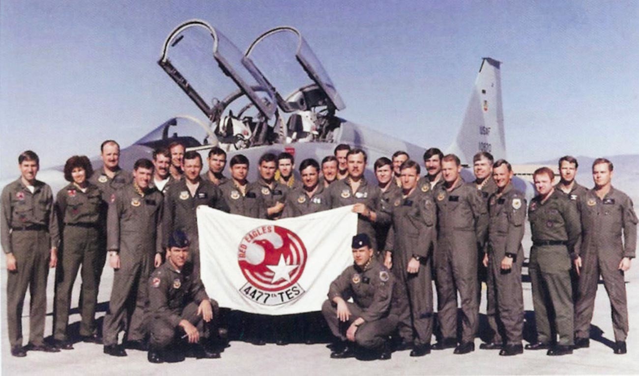 4477. ескадрила за тестирање и процену, групна фотографија.