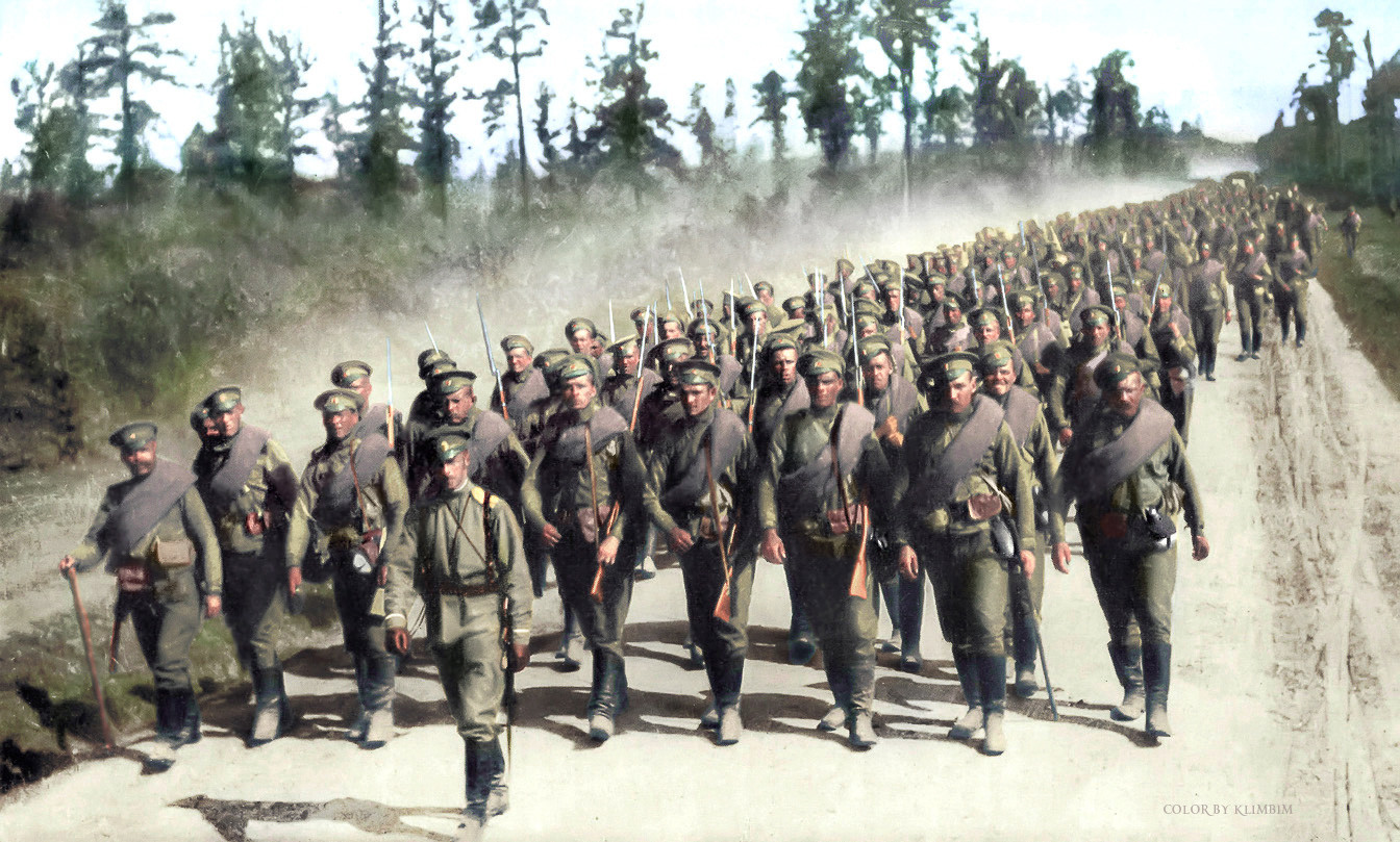 Руски единици, Прва светска војна.
