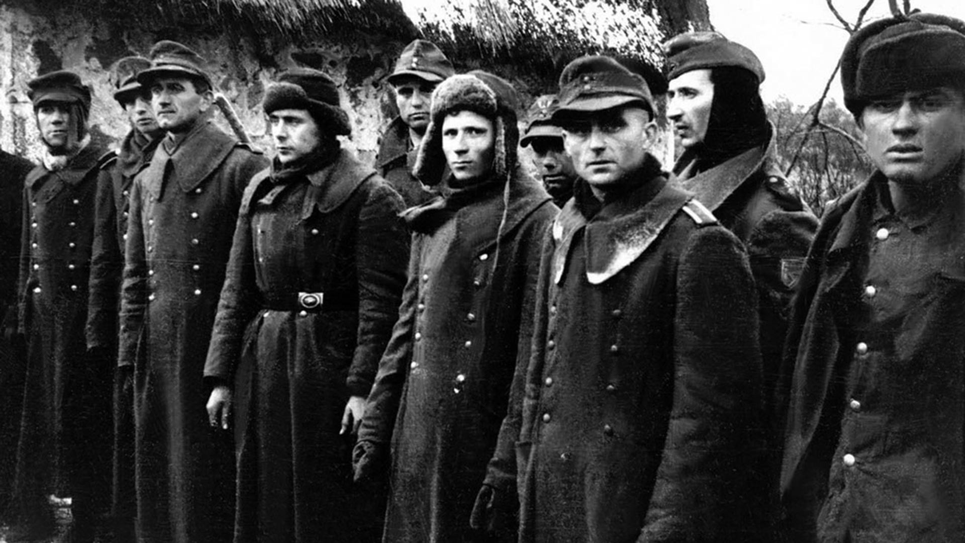 Немачки војници које су заробили Црвеноармејци.