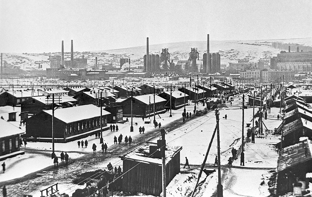 Novokuznjeck (Zapadnosibirski kraj). Zima 1932. 
