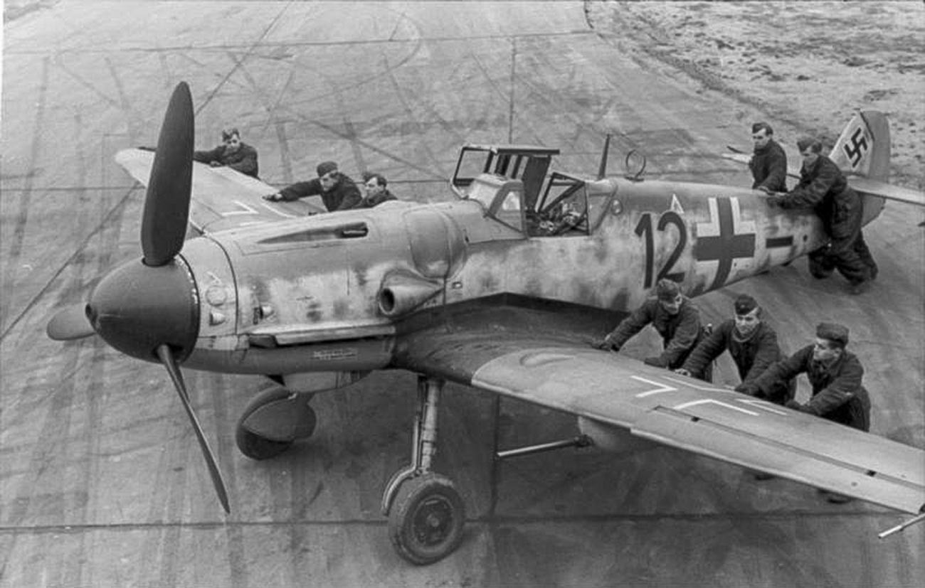  Немачки ловац Месершмит Bf 109 (Ме 109).