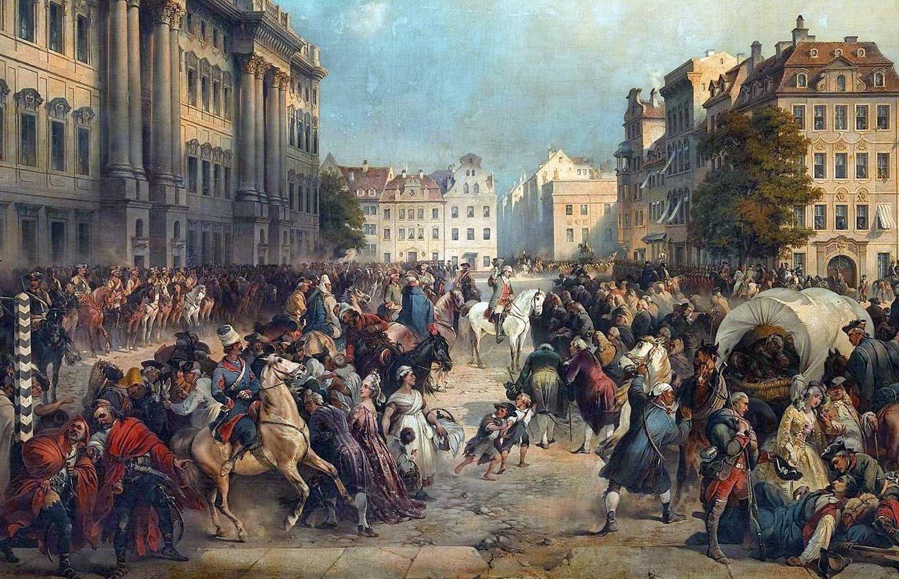 Заземање на Берлин, 28 септември 1760 година