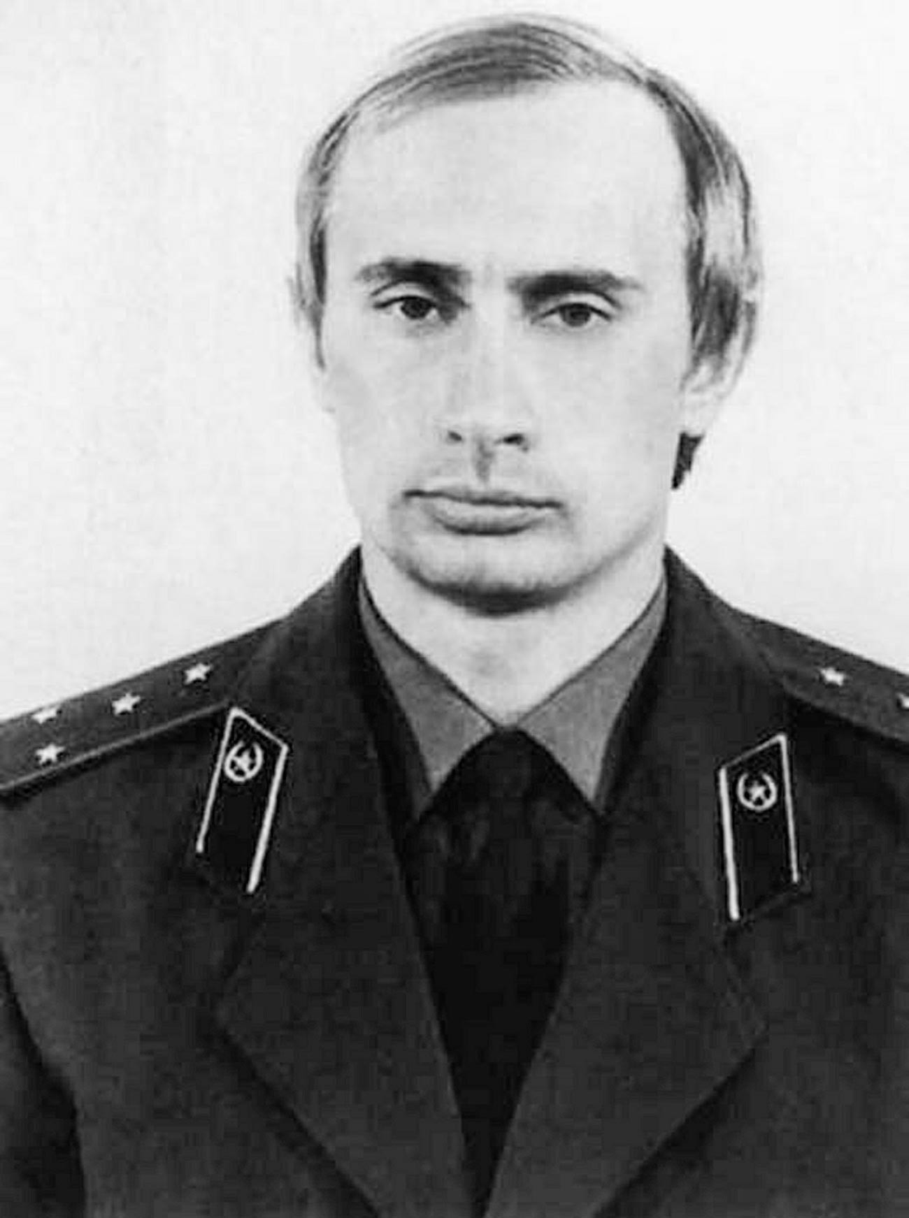 El joven Vladímir Putin