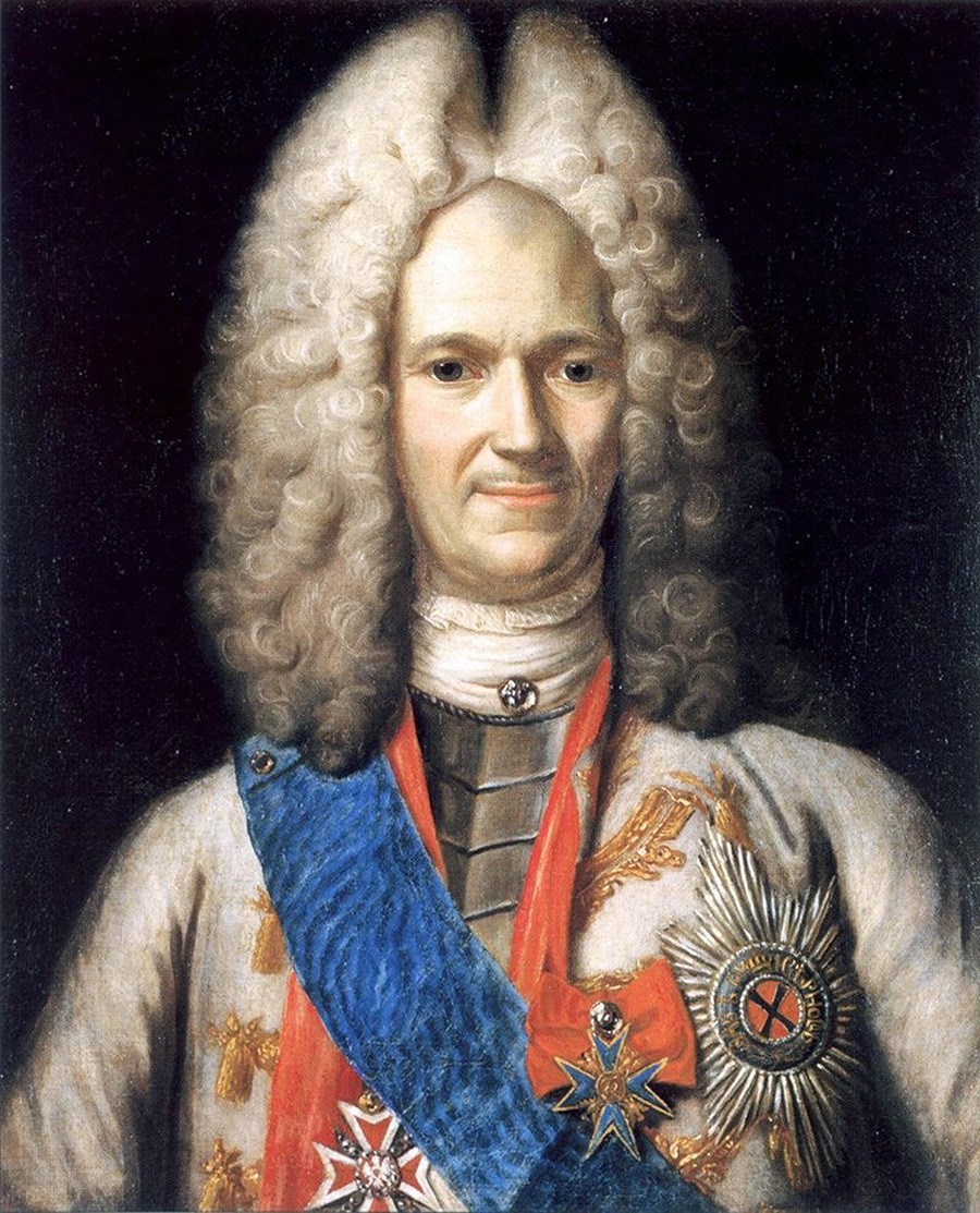 Aleksandr Menshikov, 1716-1720 circa