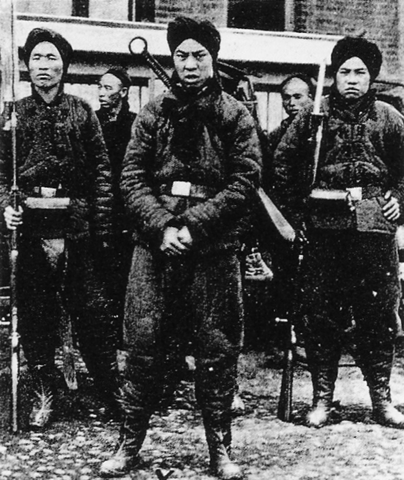 Војници који су учествовали у Боксерском устанку.