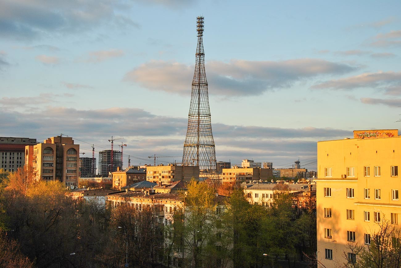 Шуховљев торањ, Москва.
