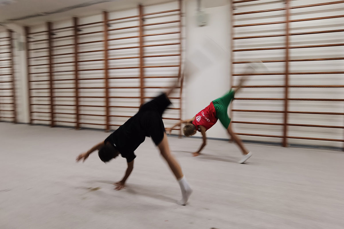 Занятия по хореографии в центре олимпийской чемпионки Юлии Барсуковой