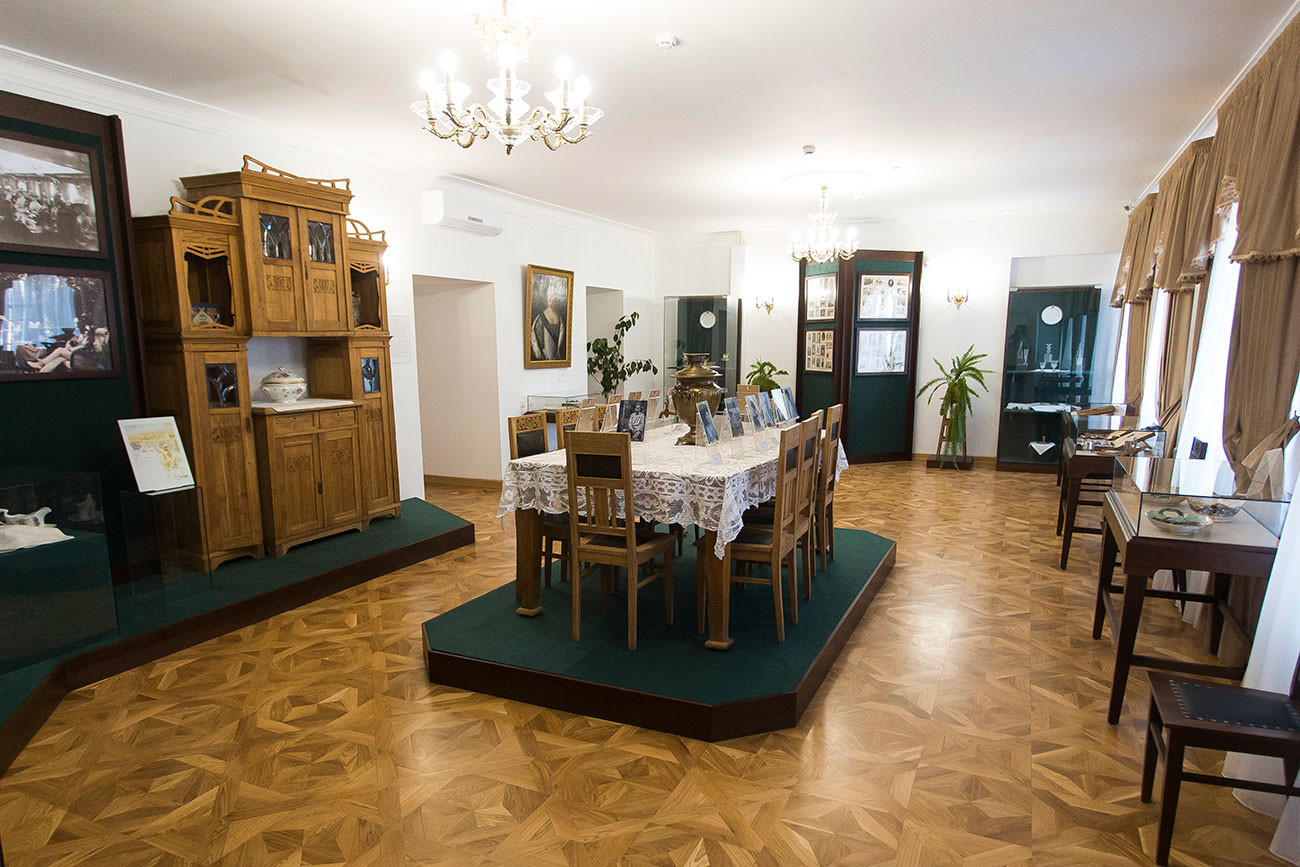 V muzeju družine ruskega carja Nikolaja II.
