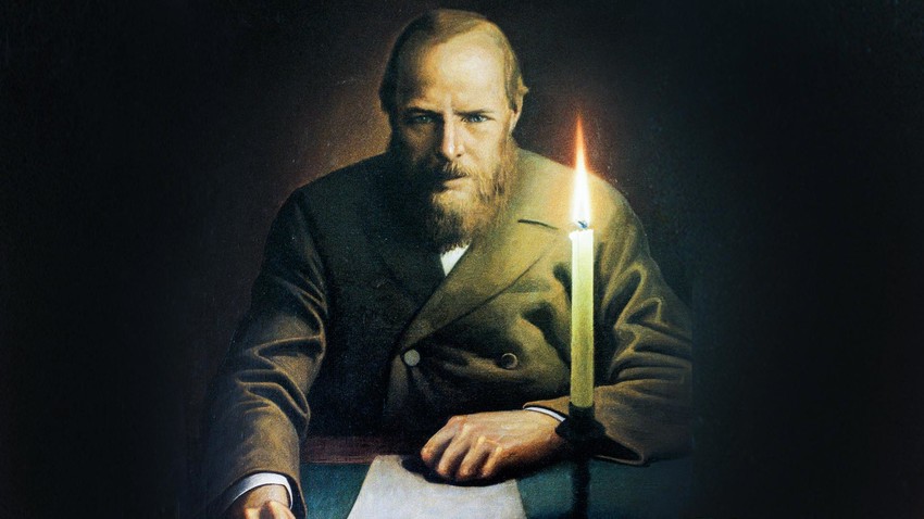 K.ヴァシリエフによるフョードル・ドストエフスキーの肖像画