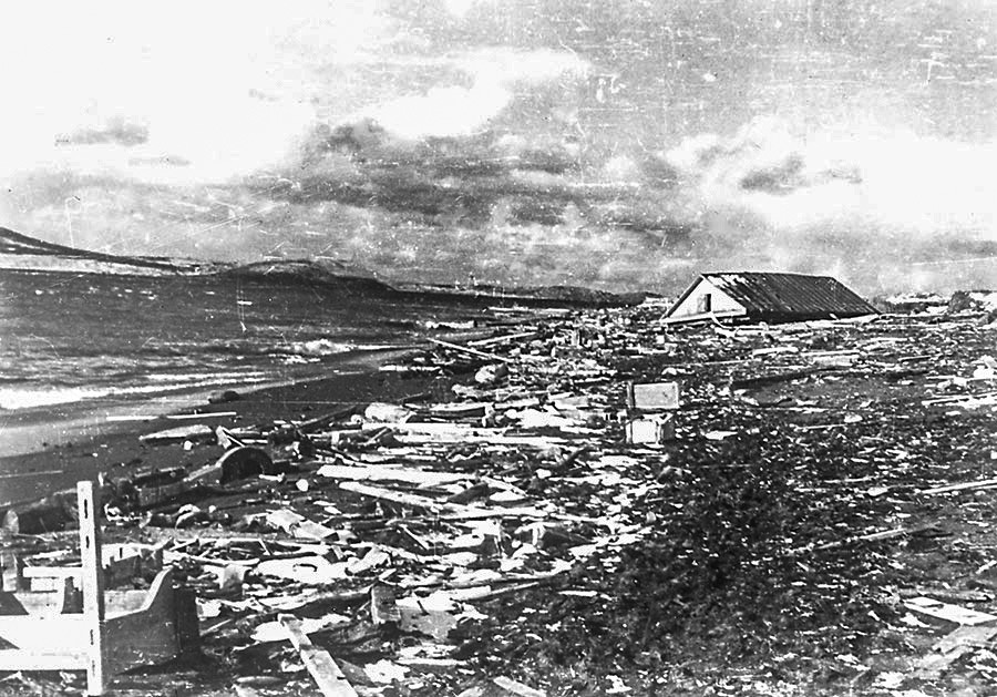 Разарајући цунами на острву Парамушир, 1952.