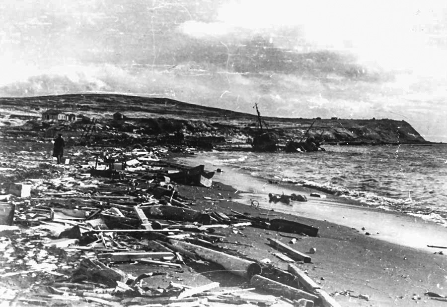 Разарајући цунами на острву Парамушир, 1952.