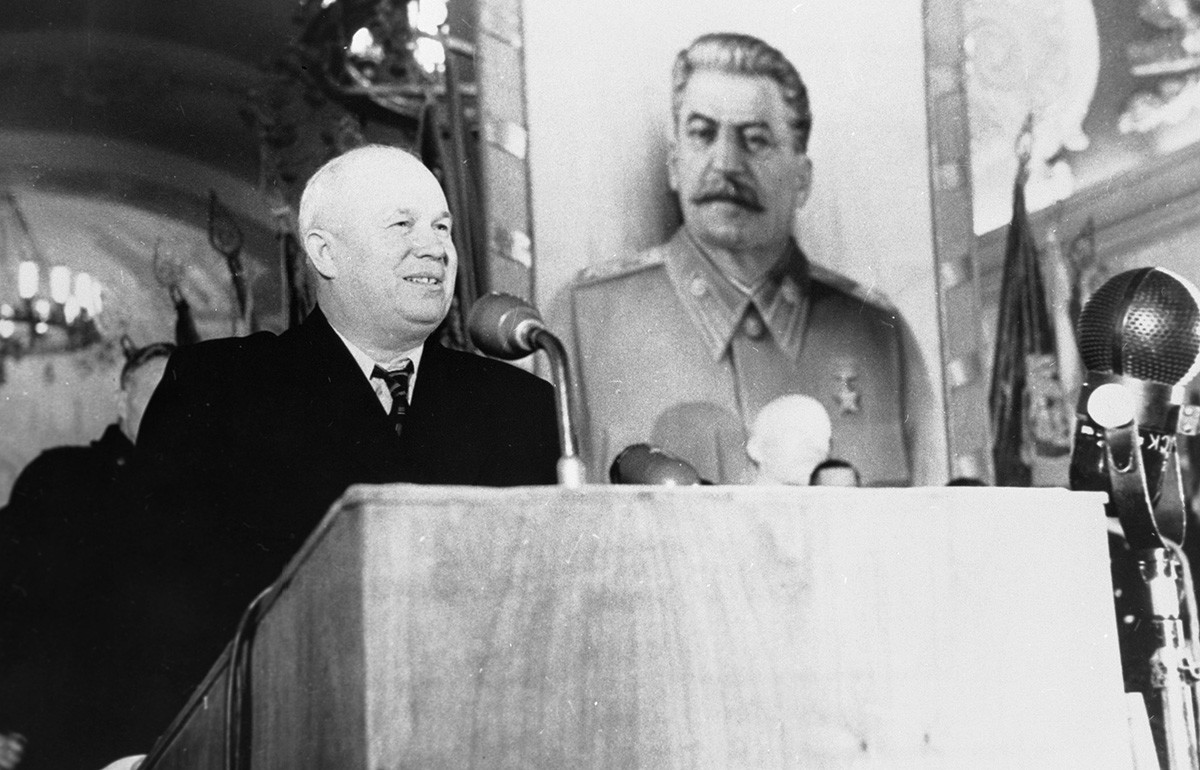 Nikita Khrushchev, setahun sebelum kematian Stalin, 1952.