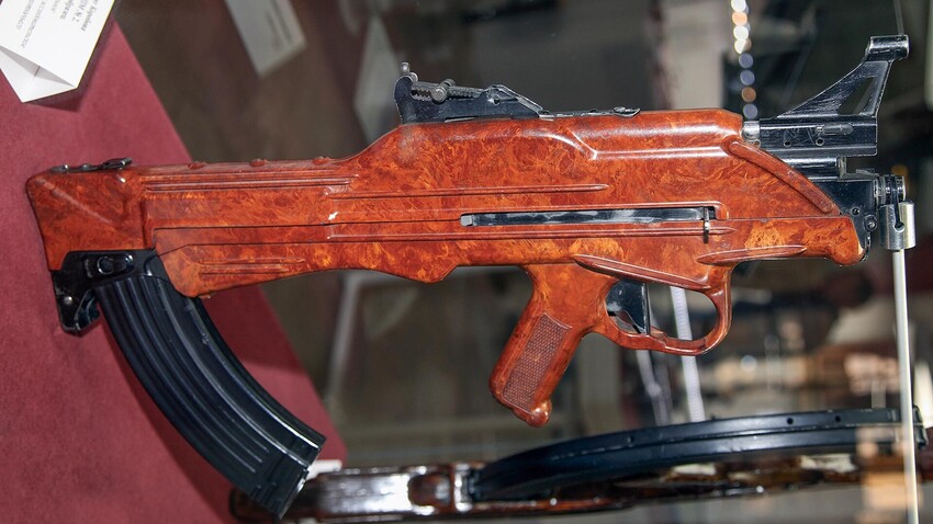 Automat Korobova TKB-022PM u Državnom muzeju oružja u Tuli. 