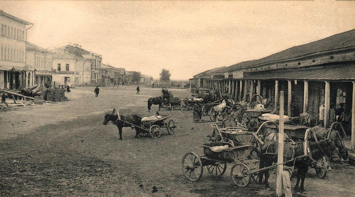 Весьегонск. Гостиннодворная улица, до 1916 г. 