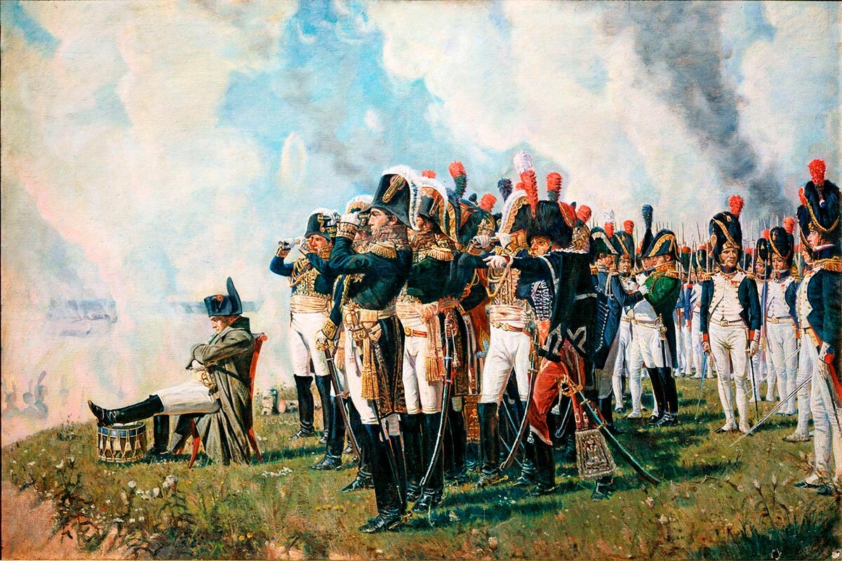 ボロジノのナポレオン、ヴァシーリー・ヴェレシチャーギン画