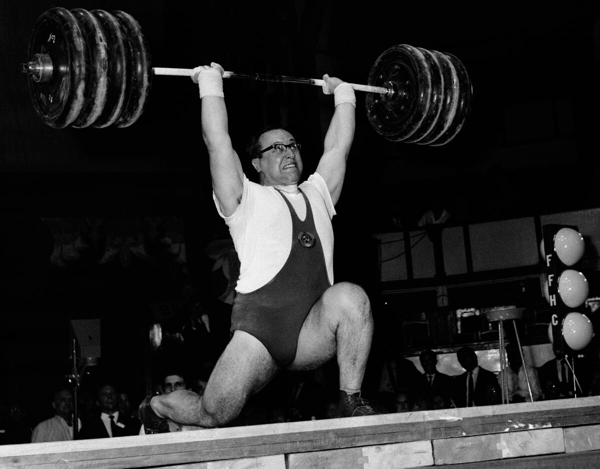 Vlasov fue campeón olímpico de peso pesado en 1960