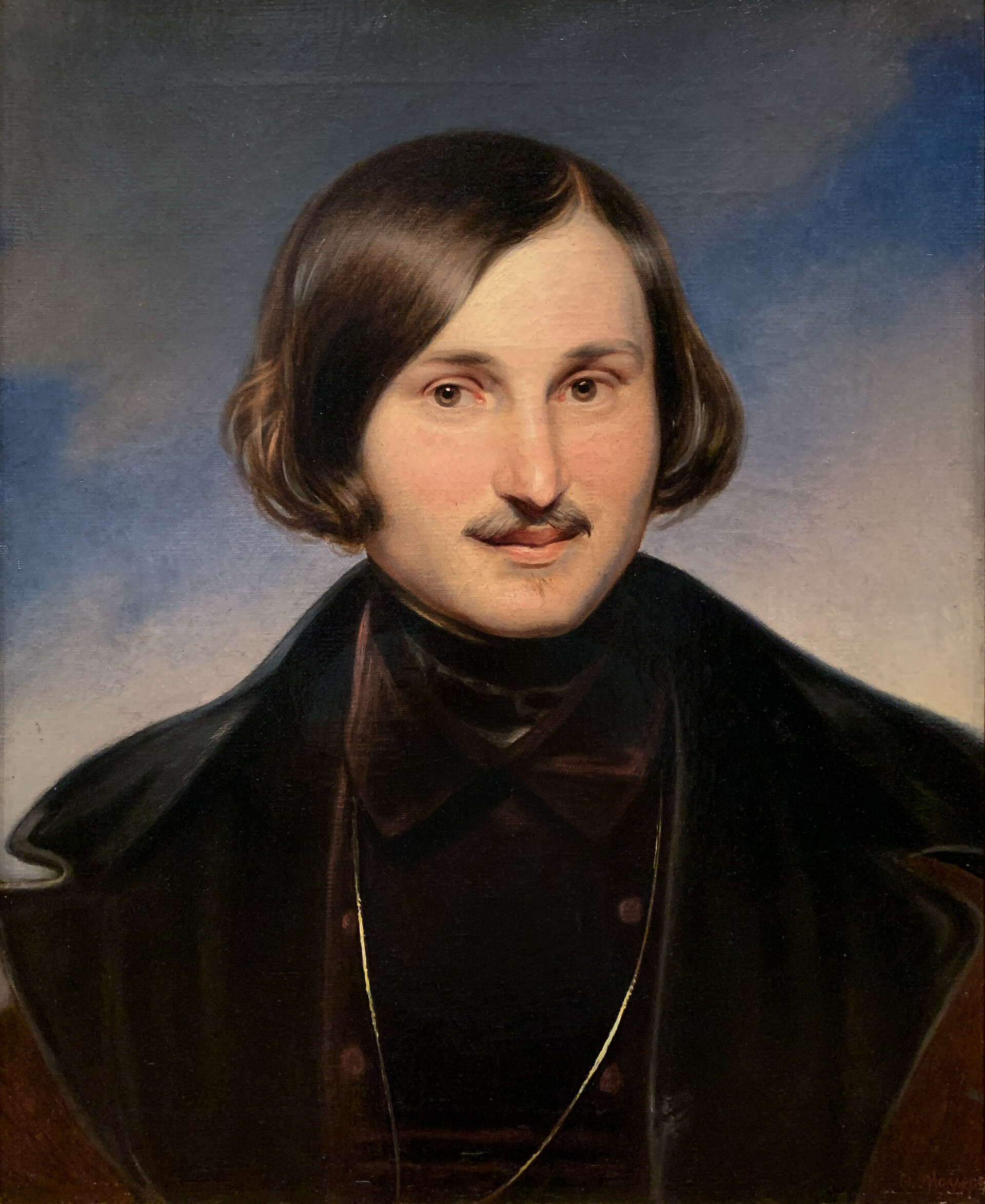 Федор Моллер. Портрет Н.В.Гоголя, 1840
